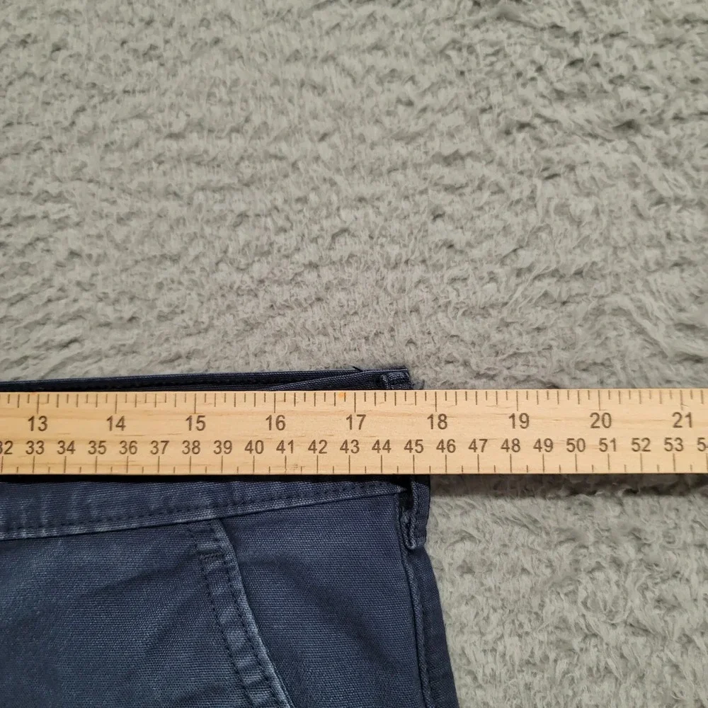 Levis Shorts Mens 34 Blue‎ Chino Outdoors Casual Skateboarding Flat Front